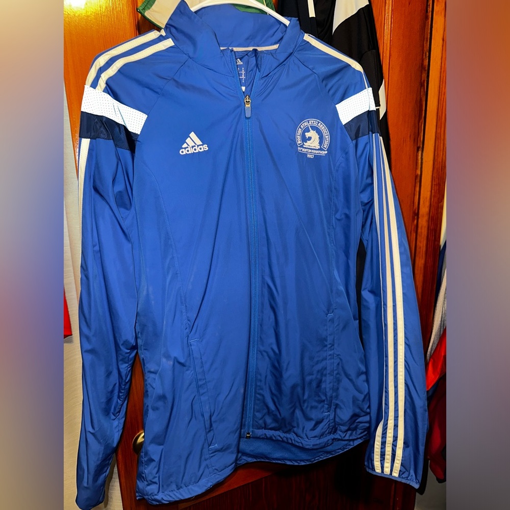 2017 Boston marathon race day jacket